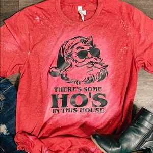 Distressed Xmas tshirt!